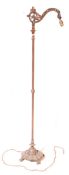 EARLY 20TH CENTURY ART NOUVEAU FLOOR STANDING LAMP