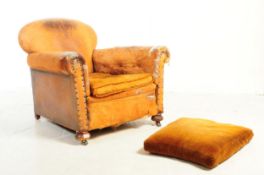 EARLY 20TH CENTURY GENTLEMEN'S CLUB ARMCHAIR