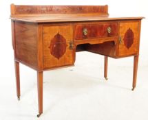 EDWARDIAN MAHOGANY WRITING TABLE