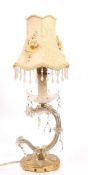 MID 20TH CENTURY VENETIAN GLASS TABLE LIGHT