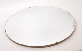 MID CENTURY ART DECO STYLE CIRCULAR WALL MIRROR