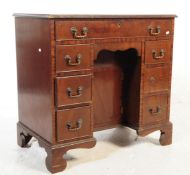 GEORGE III MAHOGANY LADIES WRITING DESK