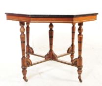 19TH CENTURY VICTORIAN AESTHETIC CENTREPIECE TABLE