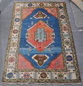MID 20TH CENTURY ANATOLIAN TURKISH KARS CARPET