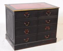 VICTORIAN REVIVAL FILING CABINET CHEST OF DRAWERS