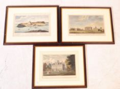 COLLECTION OF THREE LATE 18TH CENTURY ENGRAVED PICTURES