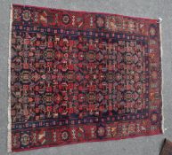 LATE 19TH CENTURY PERSIAN HAMADAN RUG