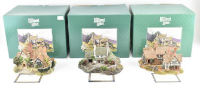 LILLIPUT LANE - THREE LARGE BOXED RESIN MODELS