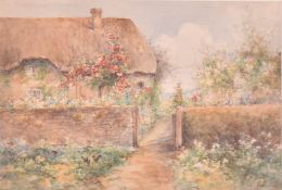 ANNIE L. PRESSLAND - EARLY 20TH CENTURY WATERCOLOUR PAINTING