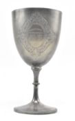 JAMES DIXON AND SON ELECTROPLATED METAL TROPHY CHALICE