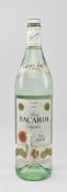 RON BACARDI SUPERIOR - THREE LITRES LIGHT DRY WHITE RUM BOTTLE