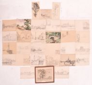 CYRIL W. EDWARDS - PORTFOLIO OF ARTWORKS, SKETCHES ETC