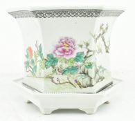 REPULIC PERIOD FAMILLE ROSE JARDINIERE 民国 粉彩