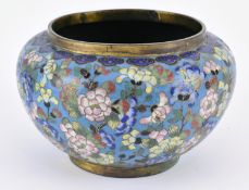 REPULIC PERIOD CLOISONNE ENAMEL JARDINIERE 民国 切丝珐琅花盆香炉