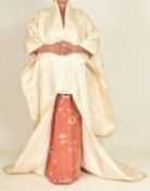 20TH CENTURY JAPANESE WEDDING KIMONO UCHIKAKE 日本 结婚礼服