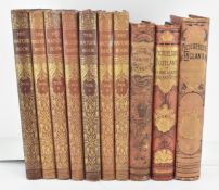 BINDINGS. TEN VICTORIAN & EDWARDIAN CLOTHBOUND BOOKS