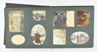EDWARDIAN 1910 FAMILY PHOTOGRAPH ALBUM