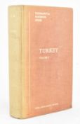 1942 TURKEY VOLUME I - GEOGRAPHICAL HANDBOOK SERIES