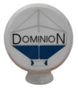 HIGH END REPRODUCTION DOMINION PETROL PUMP GLOBE