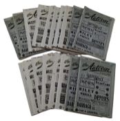 THE AUTOCAR - SELECTION OF 1910-1920 BROCHURES