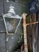 VICTORIAN LAMP POST FROM CLIFTON, BRISTOL