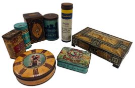 VINTAGE ADVERTISING. COLLECTION OF EDWARDIAN & LATER TINS