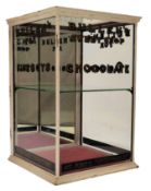 BULLEN'S SWEET SHOP - A WOOD-ENCASED GLASS DISPLAY UNIT