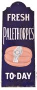 PALETHORPES ENAMEL ADVERTISING SHOP SIGN