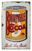 BOURNVILLE COCOA - AN EARLY 20TH CENTURY ENAMEL SIGN