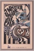 LITTLE ISLAND BREWING CO - ADVERTISING POSTER