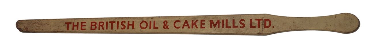 1950S AUCTIONEERS WOODEN GUIDING ADVERTISEMENT STICK