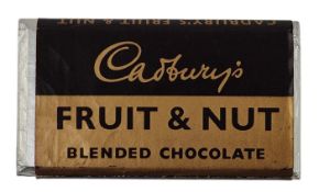 VINTAGE CHOCOLATE DUMMY BAR - MID CENTURY CADBURYS BAR