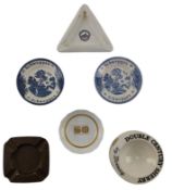 SELECTION OF ADVERTISING POINT OF SALE ASHTRAYS