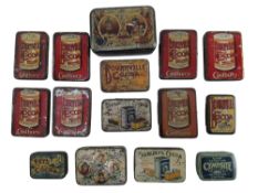 VINTAGE ADVERTISING. COLLECTION OF 15 EARLY 20TH CENTURY CONFECTIONERY TINS