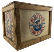 PLAYER'S NAVY CUT SHIPPING CRATE
