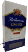 ROTHMANS CIGARETTES - VINTAGE SHOP DISPLAY LIGHT & CLOCK