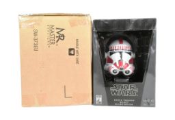 STAR WARS - MASTER REPLICAS - SHOCK TROOPER HELMET SCALED REPLICA