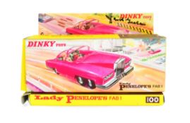 THUNDERBIRDS - DINKY TOYS 100 FAB 1 AUTOGRAPHED MODEL BOX