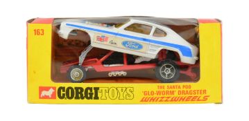DIECAST - CORGI WHIZZWHEELS - SANTA POD GLOW-WORM DRAGSTER