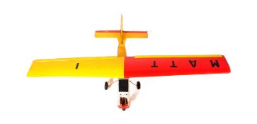 RADIO CONTROLLED PLANE - VINTAGE RC PLANE MODEL