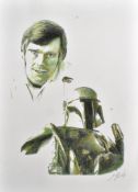 ESTATE OF JEREMY BULLOCH - STAR WARS - MAYA KUROKI FAN ARTWORK