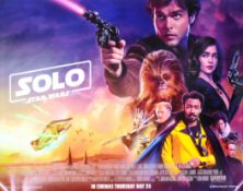 STAR WARS - RISE OF SKYWALKER & SOLO - ORIGINAL QUAD POSTERS