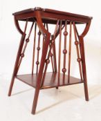 LIBERTY & CO MANNER - ARTS & CRAFTS MAHOGANY SIDE TABLE