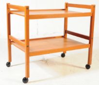 DANISH MODERN DESIGN - MID CENTURY TEAK TROLLEY