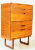 GUNTHER HOFFSTEAD FOR UNIFLEX - TALLBOY CHEST OF DRAWERS