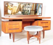 MID CENTURY G PLAN FRESCO TEAK DRESSING TABLE