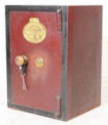 VICTORIAN CAST IRON THOMAS PERRY & SON SECURITY SAFE