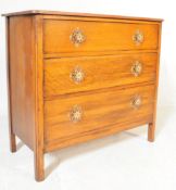 20TH CENTURY 1940S OAK CHEST OF DRAWERS