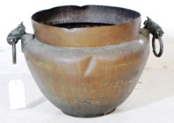 19TH CENTURY ANGLO INDIAN COPPER PLANTER