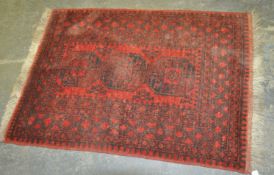 WOOLLEN PERSIAN BOKHARA RUG